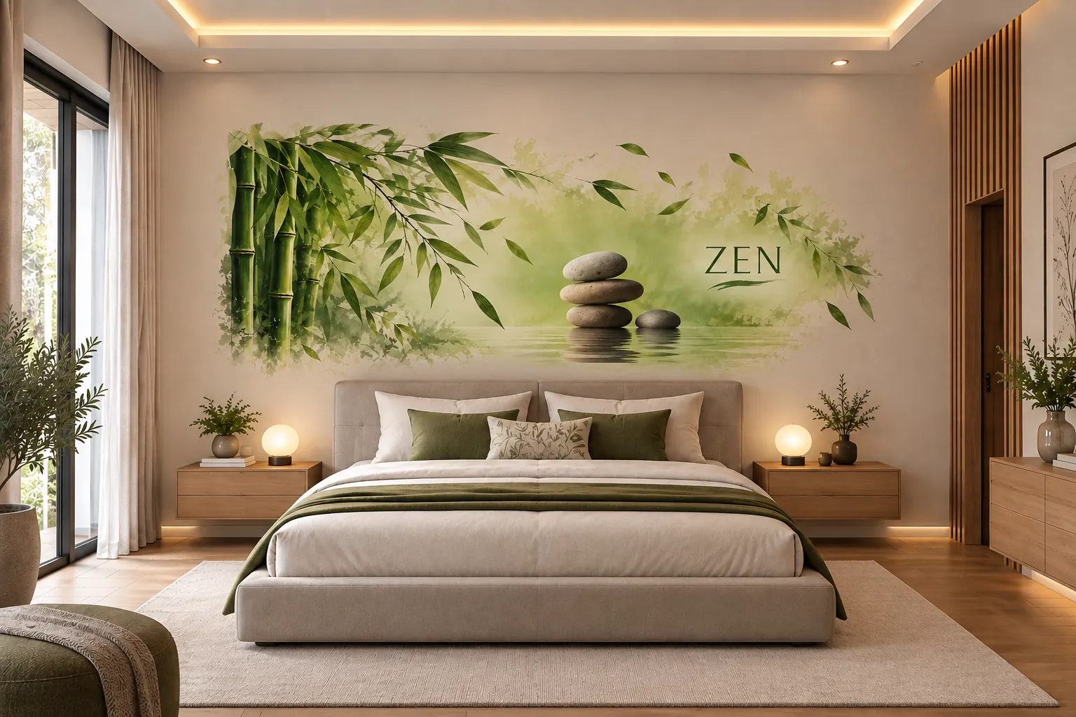 Chambre adulte Zen