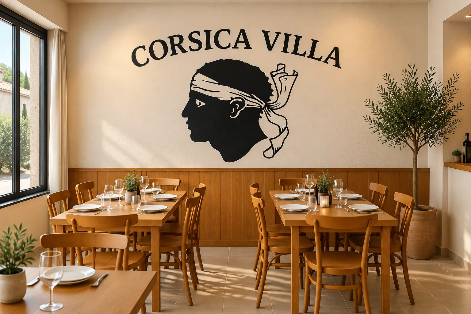 Restaurant Corse “Corsica Villa”