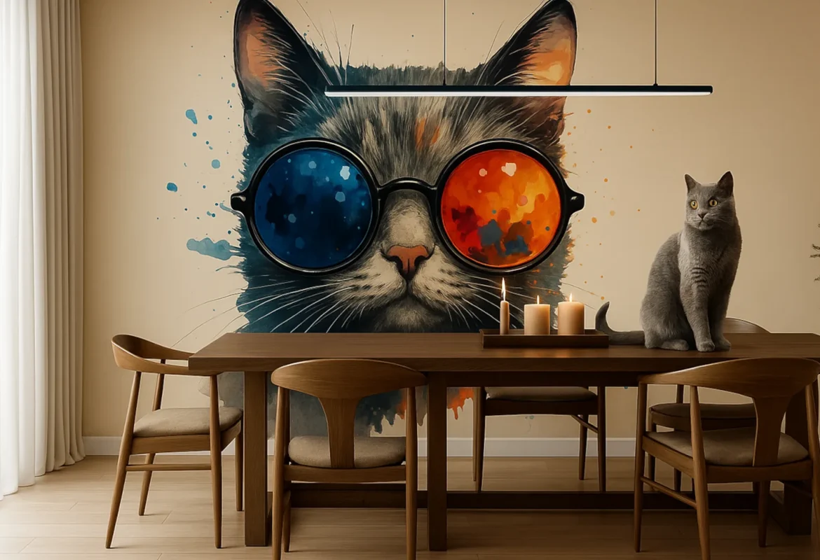 CREAWALL_Salle-a-manger_Chat-Lunettes_Web_1536x1024